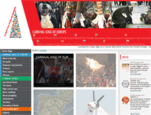 Tablet Screenshot of carnivalkingofeurope.it